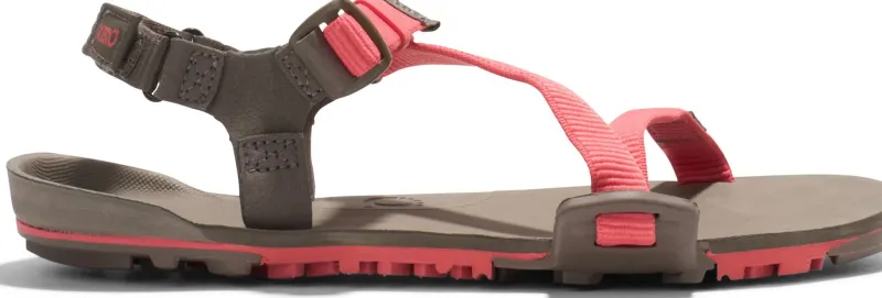 Xero Shoes Hiking Shoes & Boots|Sandals-Womens Z-Trail EV Sandals - Sunset Coral-Morel