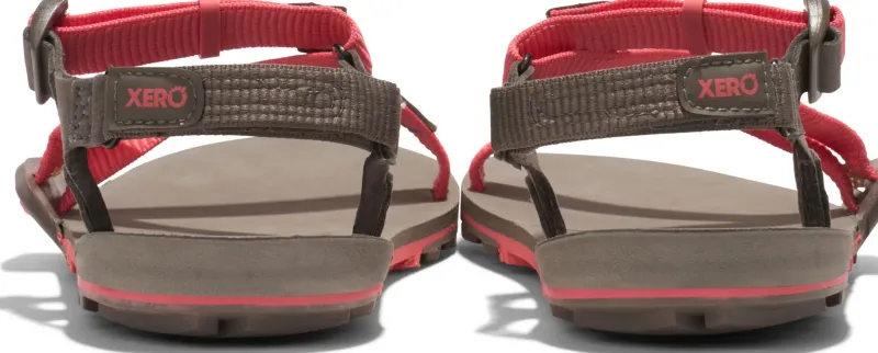 Xero Shoes Hiking Shoes & Boots|Sandals-Womens Z-Trail EV Sandals - Sunset Coral-Morel