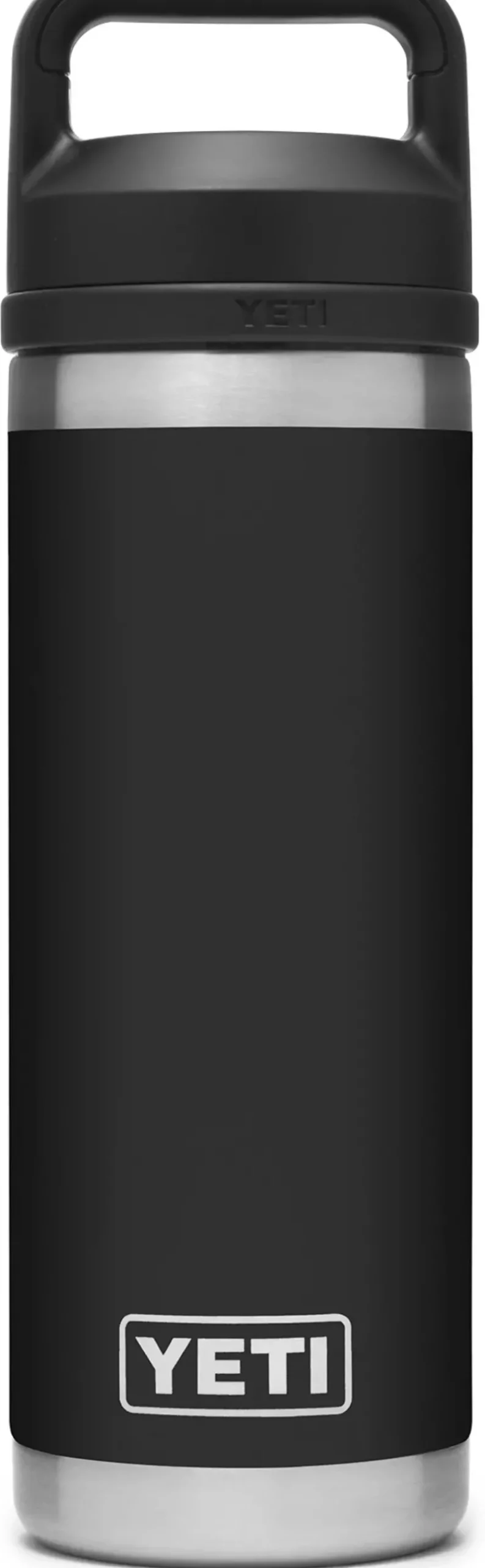 Yeti Water Bottles-Rambler 18oz Bottle - Black