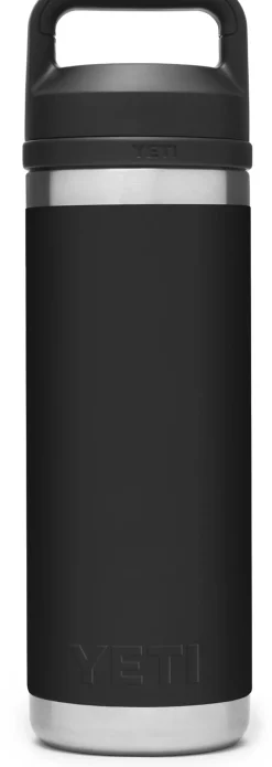 Yeti Water Bottles-Rambler 18oz Bottle - Black