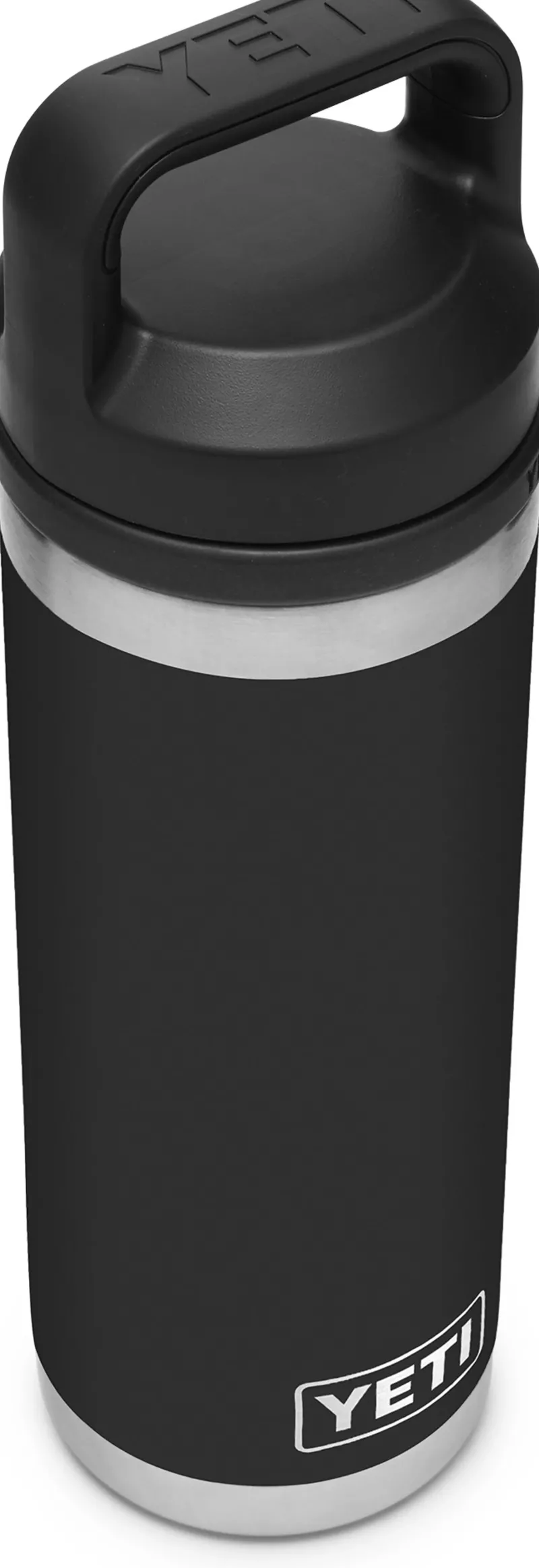 Yeti Water Bottles-Rambler 18oz Bottle - Black