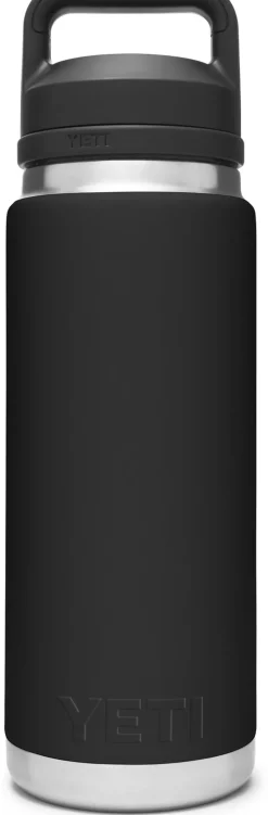 Yeti Water Bottles-Rambler 26oz Bottle - Black
