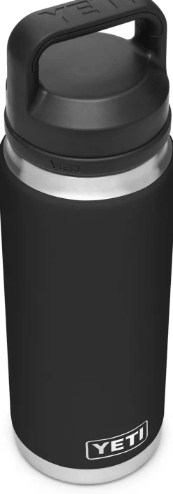 Yeti Water Bottles-Rambler 26oz Bottle - Black