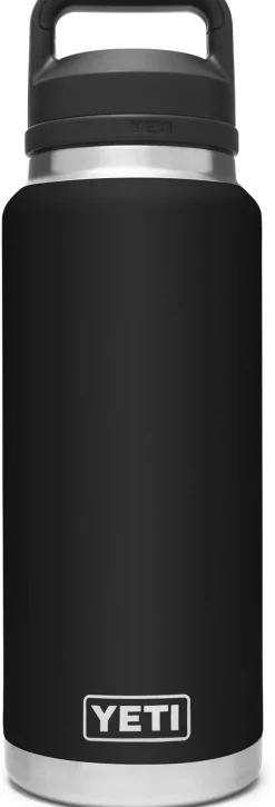 Yeti Water Bottles-Rambler 36oz Bottle - Black