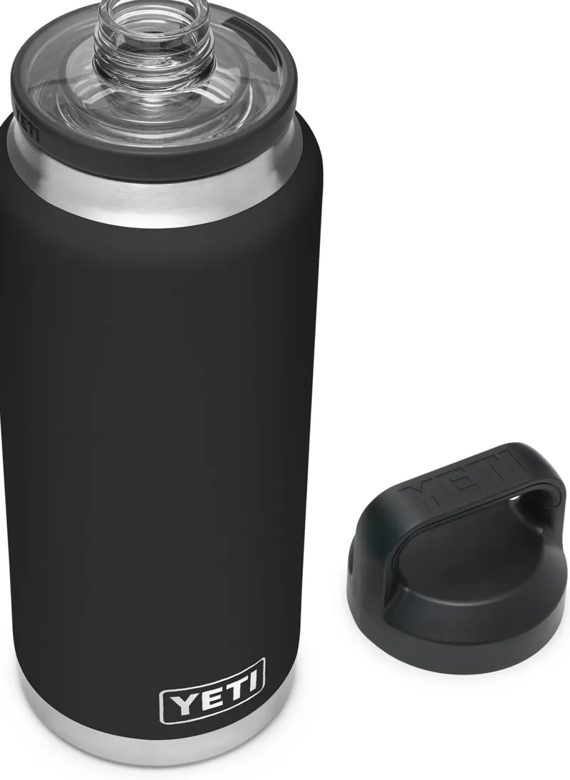 Yeti Water Bottles-Rambler 36oz Bottle - Black