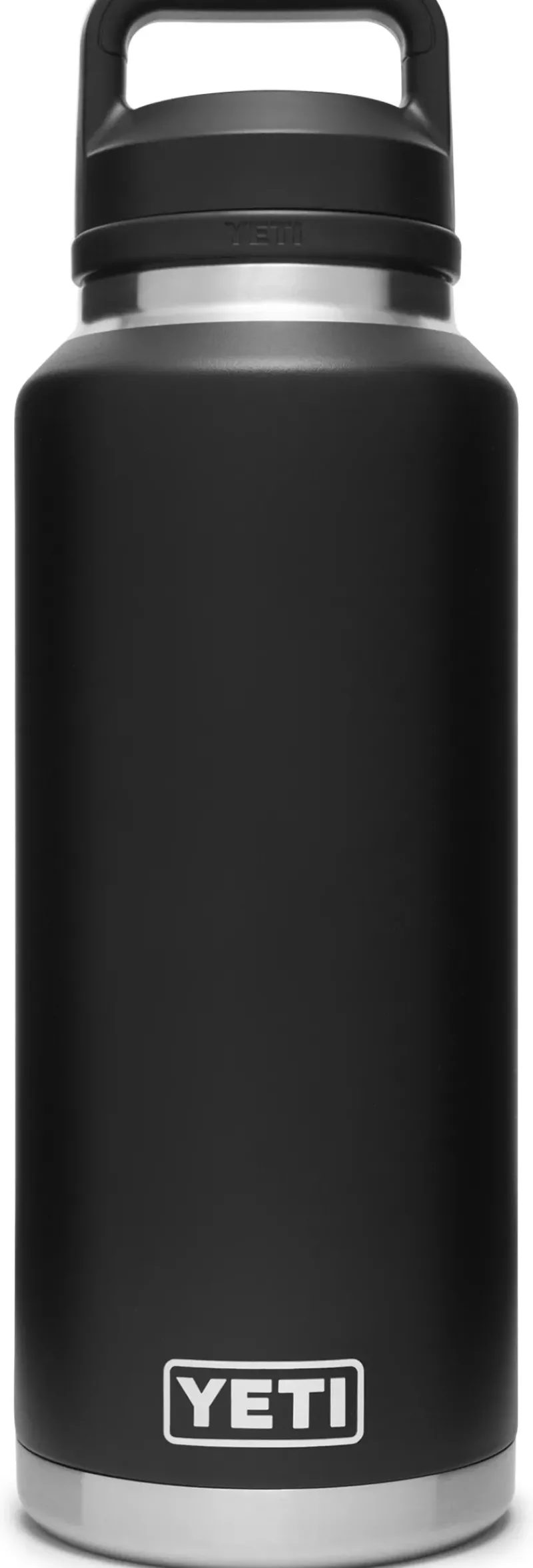 Yeti Water Bottles-Rambler 46oz Bottle - Black