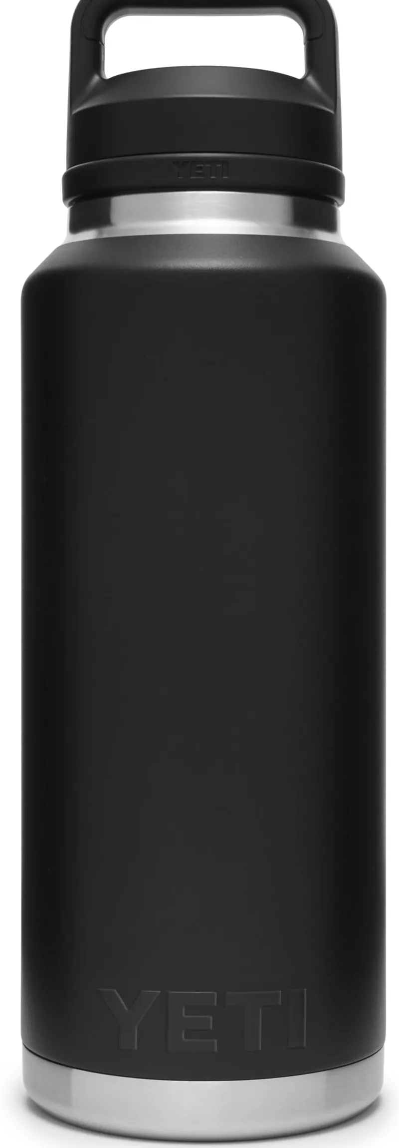 Yeti Water Bottles-Rambler 46oz Bottle - Black