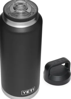 Yeti Water Bottles-Rambler 46oz Bottle - Black