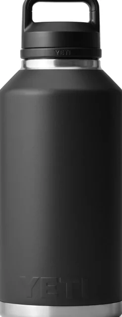 Yeti Water Bottles-Rambler 64oz Bottle - Black