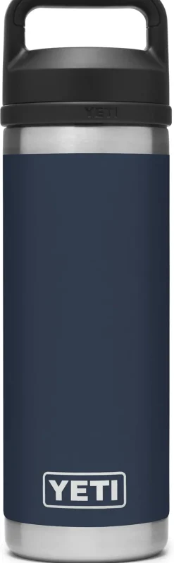 Yeti Water Bottles-Rambler 18oz Bottle - Navy