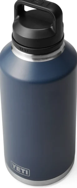 Yeti Water Bottles-Rambler 64oz Bottle - Navy