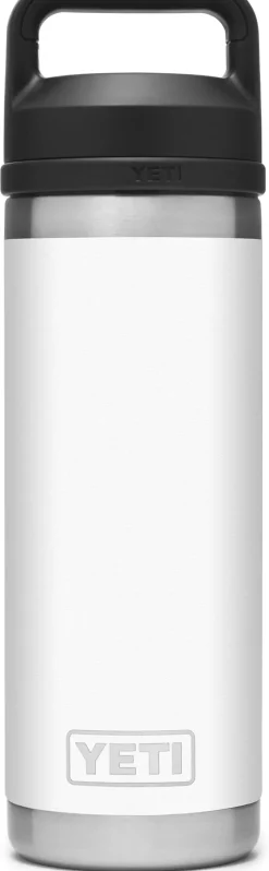 Yeti Water Bottles-Rambler 18oz Bottle - White