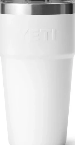 Yeti Coffee Mugs & Flasks-Rambler 20oz Stackable Cup - White