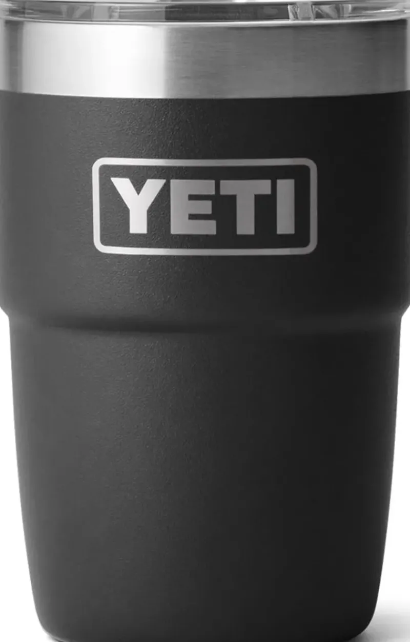 Yeti Coffee Mugs & Flasks-Rambler 8oz Stackable Cup - Black