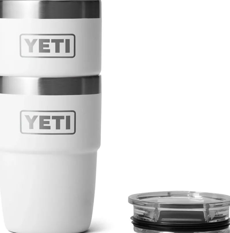 Yeti Coffee Mugs & Flasks-Rambler 8oz Stackable Cup - White