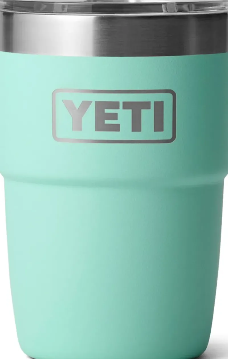 Yeti Coffee Mugs & Flasks-Rambler 8oz Stackable Cup - Seafoam