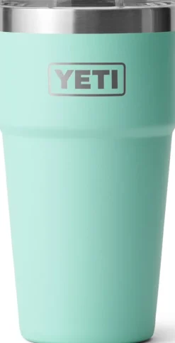 Yeti Coffee Mugs & Flasks-Rambler 20oz Stackable Cup - Seafoam
