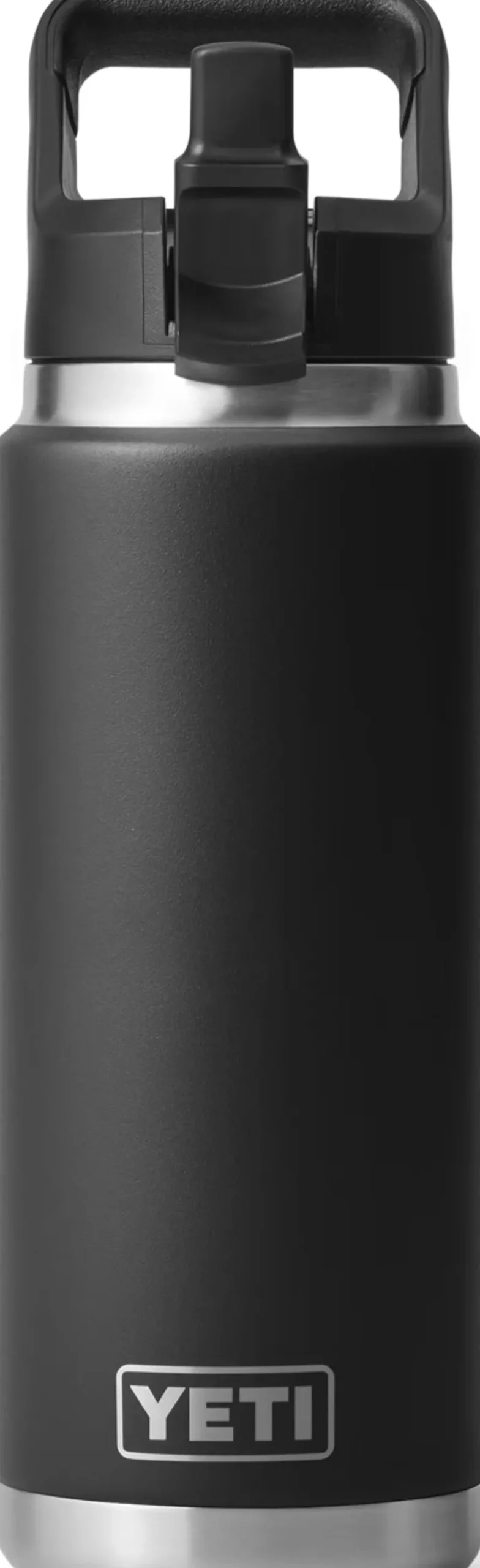 Yeti Coffee Mugs & Flasks-Rambler 26oz Straw Bottle - Black