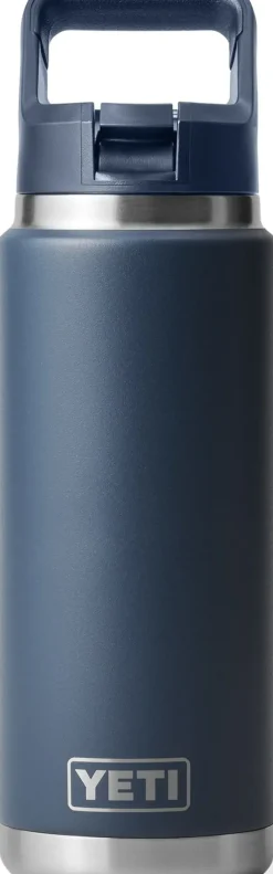 Yeti Coffee Mugs & Flasks-Rambler 26oz Straw Bottle - Navy