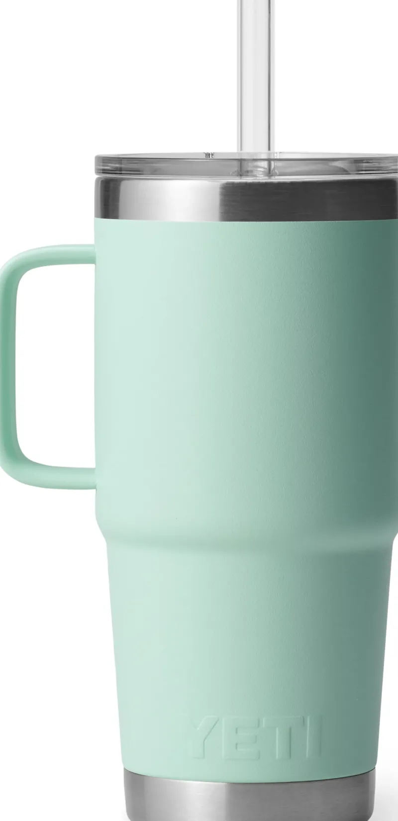 Yeti Coffee Mugs & Flasks-Rambler 25oz Straw Mug - Seafoam