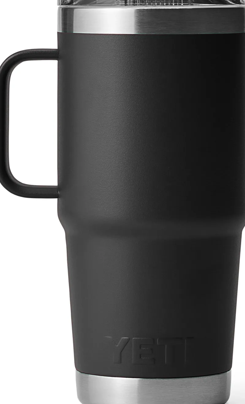 Yeti Coffee Mugs & Flasks-Rambler 20oz Travel Mug - Black