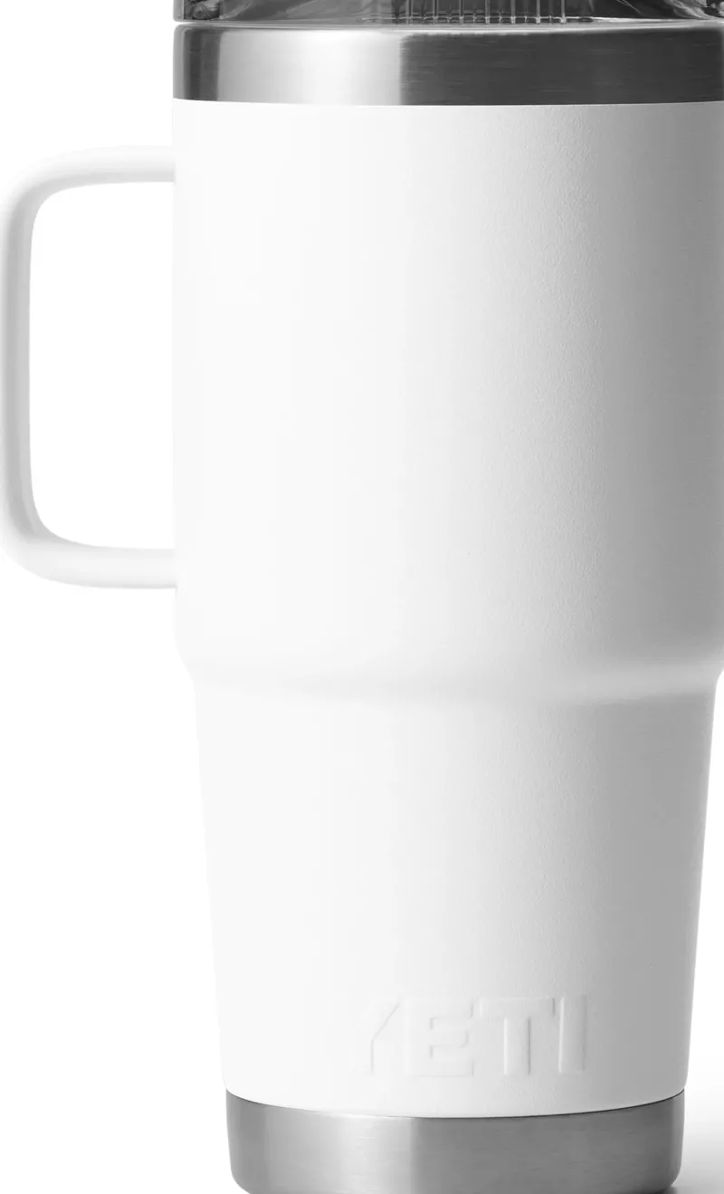 Yeti Coffee Mugs & Flasks-Rambler 20oz Travel Mug - White