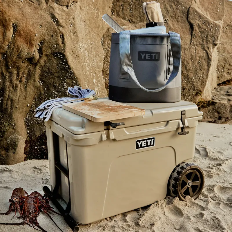 Yeti Cool Boxes & Accessories|Cool Boxes & Accessories-Tundra Haul Wheeled Cool Box - Charcoal