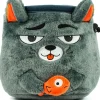 YY Chalk & Chalkbags-Vertical Chalk Bag - Grey Cat