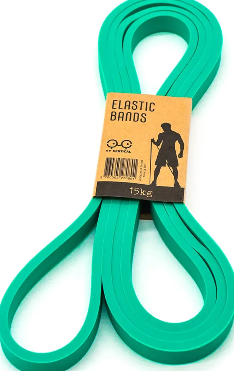 YY Climbing Accessories-Vertical Elastic Bands - Green 15KG